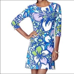 Lilly Pulitzer | Charlene Dress Spectrum Blue Catwalk | Size L